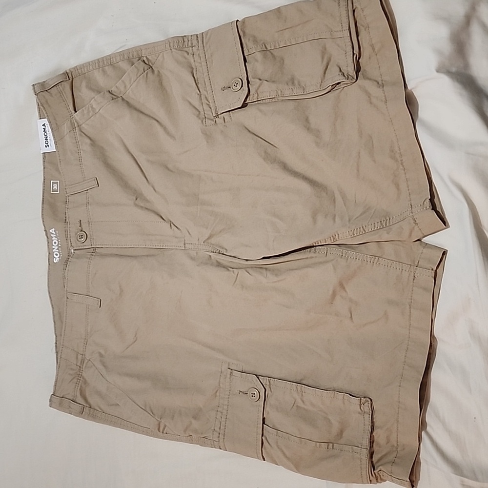 New Sonoma Classic Cargo Shorts 38